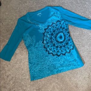 Petites Turquoise T Shirt